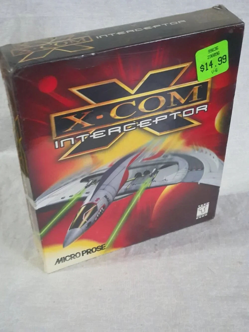 X-COM Interceptor 1999 PC BIG BOX NEW Factory Sealed US Retail 1st Edition RARE!